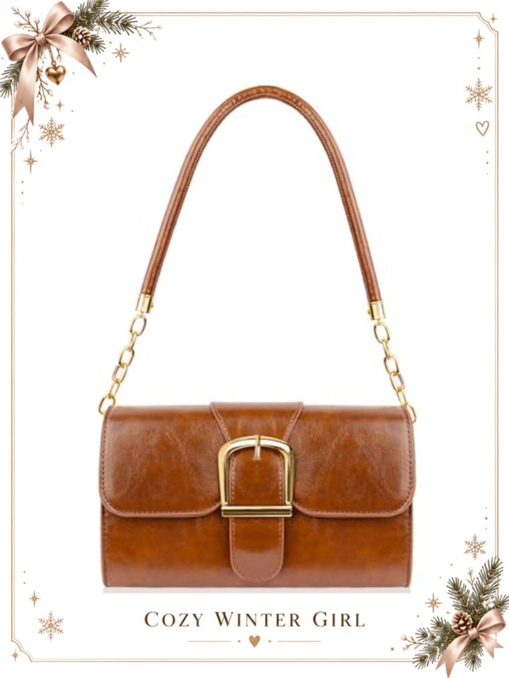 Faux Leather Hobo Shoulder Bag Medium Tote Everyday Purse